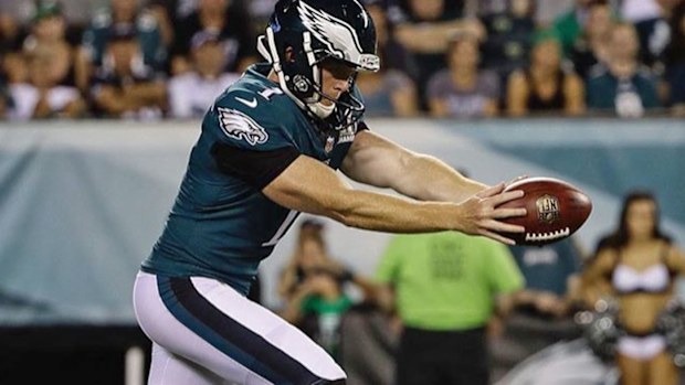 Cameron Johnston of the Philadelphia Eagles