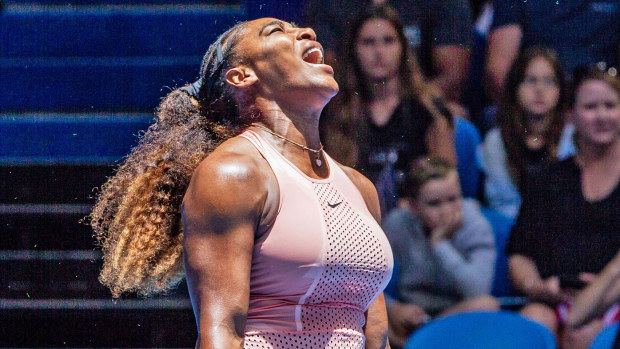 Serena Williams at the Hopman Cup
