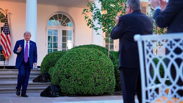 Donald Trump has repeatedly decried the state of the White House.