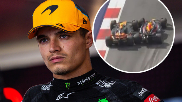 Lando Norris fumed at Max Verstappen over their 'stupid' collision at the Austrian Grand Prix.