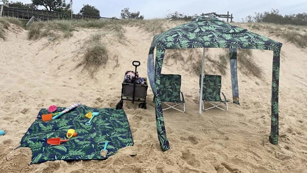 Kmart beach cabanas, beach shelters