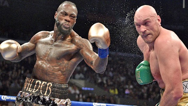 Tyson Fury and Deontay Wilder