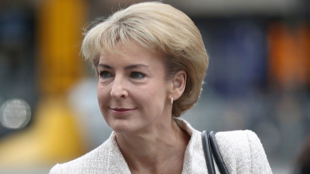 Michaelia Cash arrives at Federal Court