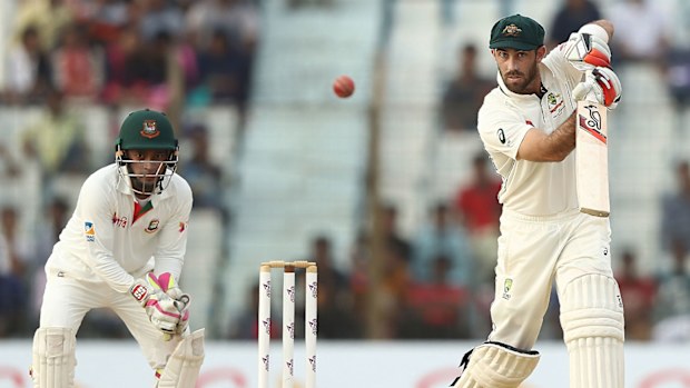 Glenn Maxwell has not played a Test for Australia since the 2017 tour of Bangladesh.