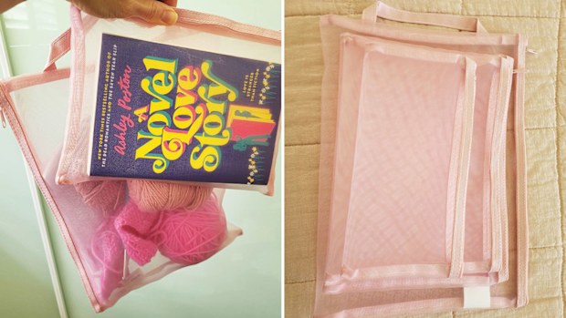 Kmart 4 piece mesh pouches