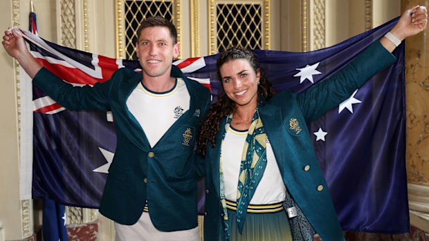 Eddie Ockenden and Jess Fox.