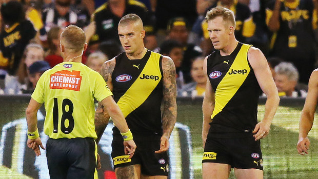 Ray Chamberlain, Dustin Martin, Jack Riewoldt