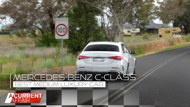 The Mercedes Benz C-class is Drive's best medium luxury car. 