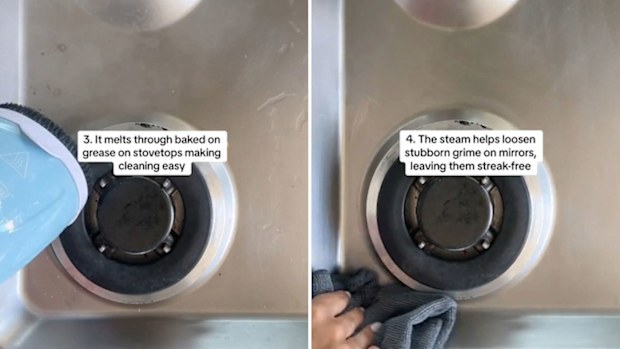 Cleaning hacks using a garment steamer