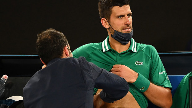 Novak Djokovic. (Getty)