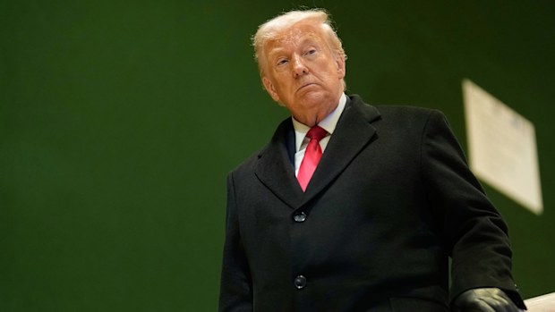 Donald Trump is no longer pushing a military takeover of Greenland.