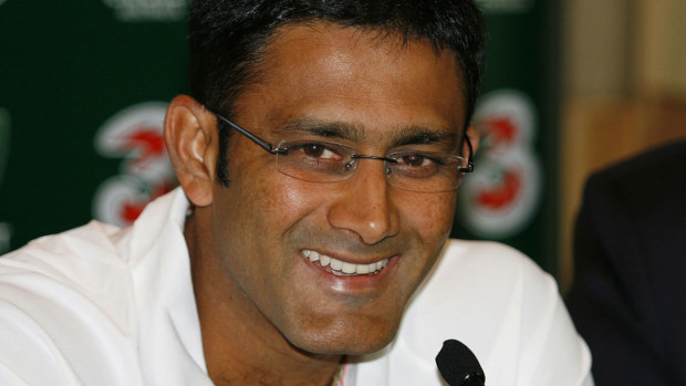 Former Indian captain Anil Kumble.