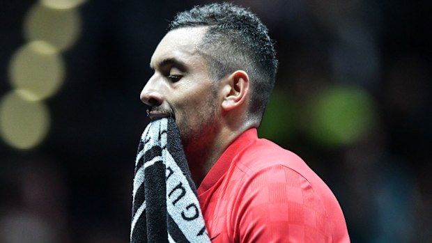 Australia's Nick Kyrgios 