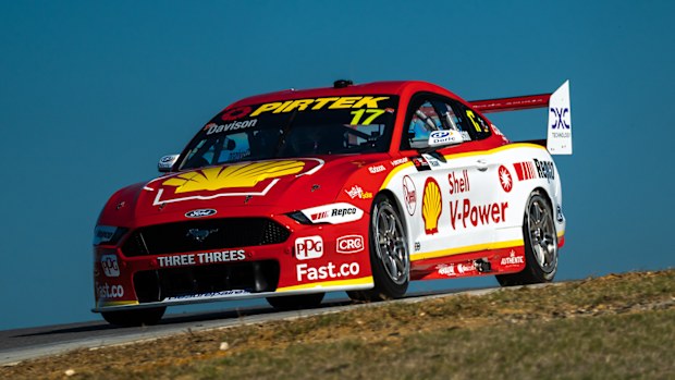 Will Davison in action earlier this season.