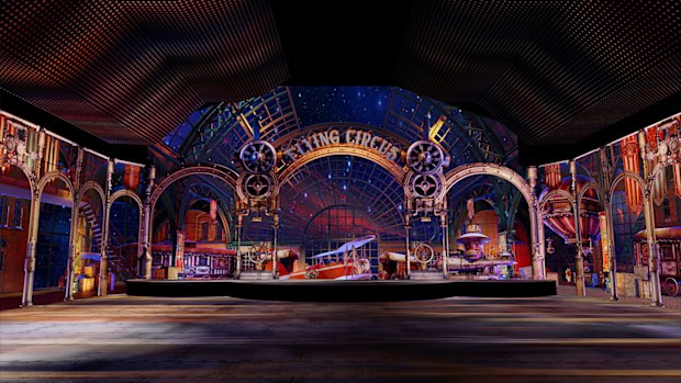 Luna Park Sydney. Dream Circus. Big Top immersive experience.