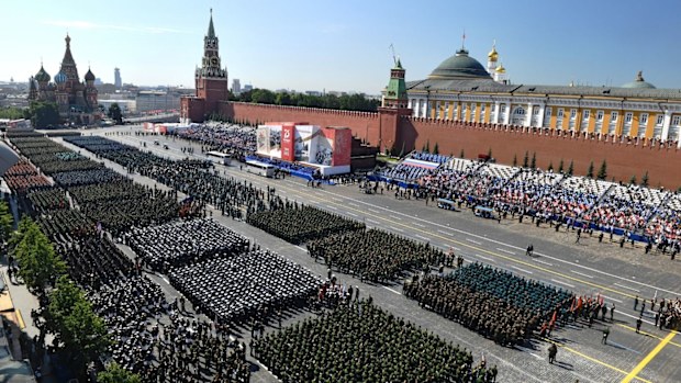 200624 Russia military parade Red Square Moscow WWII Nazi Germany defeat anniversary coronavirus COVID-19 delay