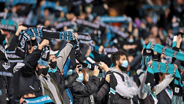 Port Adelaide fans