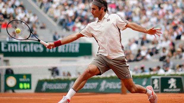 Federer's outfit has raised some eyebrows