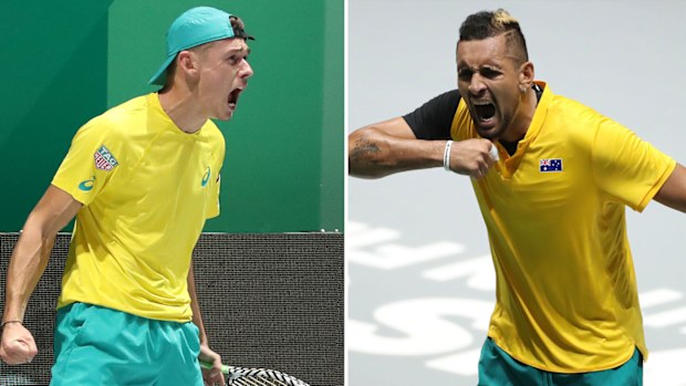 De Minaur and Kyrgios both won their matches against Belgium