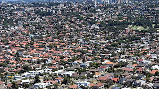 Sydney property stock image