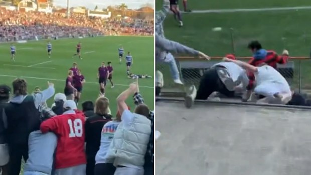 Leichhardt Oval stand collapse Oscar Secombe and Flynn Thompsett 