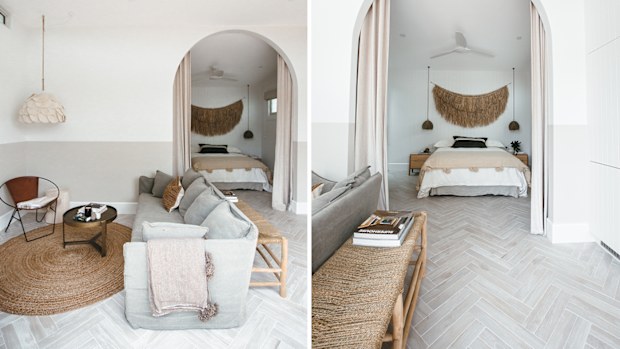 Kyal and Kara's 'fibro shack' now the ultimate family home 