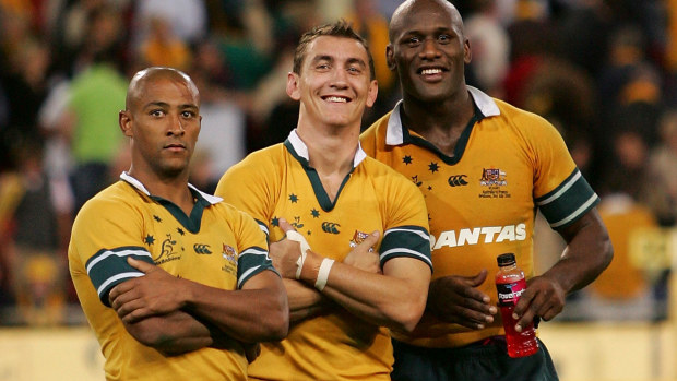 George Gregan, Matt Rogers e Wendell Sailor