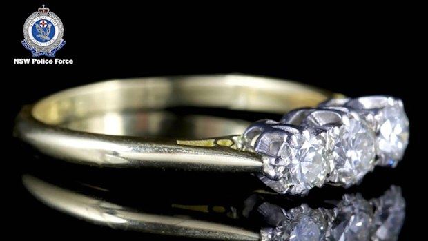 The ring police are looking for.
