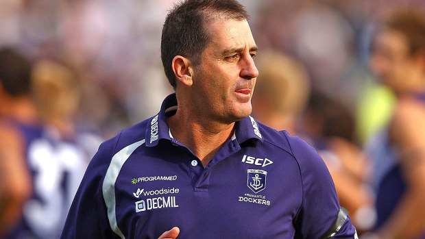 Ross Lyon was coach of the Dockers