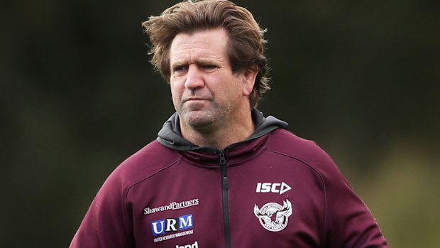 Des Hasler's future looks set to be locked up at Manly. (Getty)