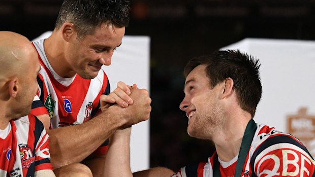 Cooper Cronk and Luke Keary