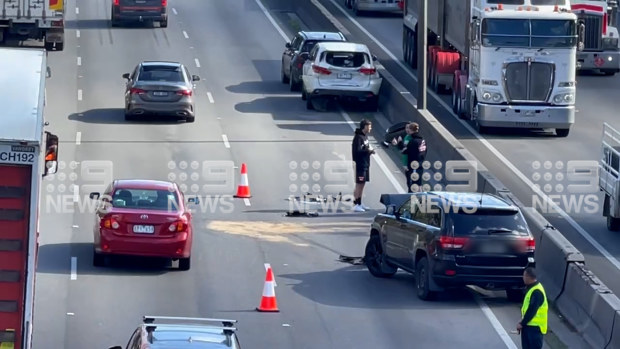 Collingwood players Beau McCreery and Josh Carmichael have been involved in a car crash ahead of the club's preliminary final.