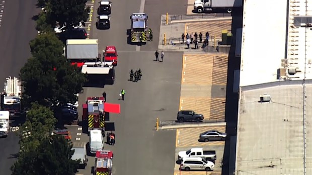 The building was evacuated after the find.