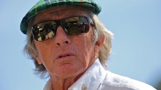 Triple world champion Sir Jackie Stewart.