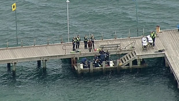 A diver has been struck and killed by a boat near Frankston.
