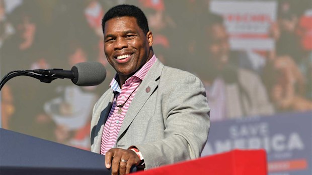 Herschel Walker railed against absent fathers in spite of him having three children he is not involved in raising.