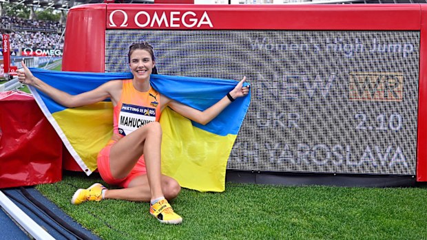 Yaroslava Mahuchikh.
