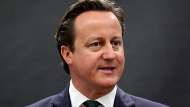 UK Prime Minister David Cameron.