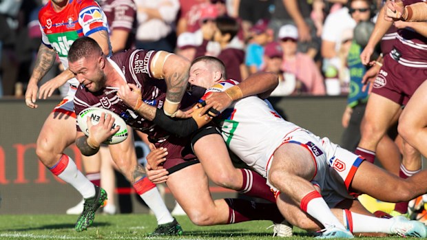 Manly down Newcastle