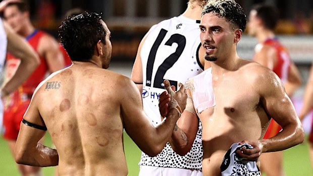 Eddie Betts Izak Rankine