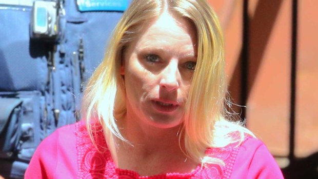 Ex-stripper Robyn Jane Lindholm. (AAP)