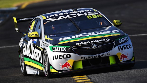 Steven Richards in action in 2018.