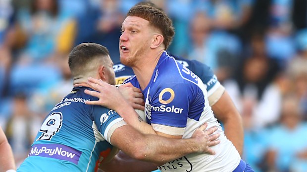 Dylan Napa of the Bulldogs