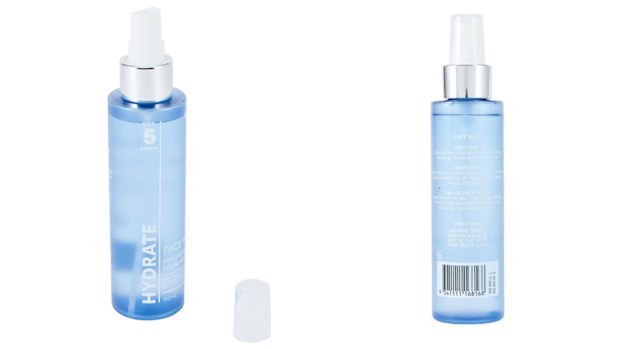 Kmart OXX Skincare Step 5 AM/PM Hydrate Face Mist 150ml - Hyaluronic Acid and Squalane