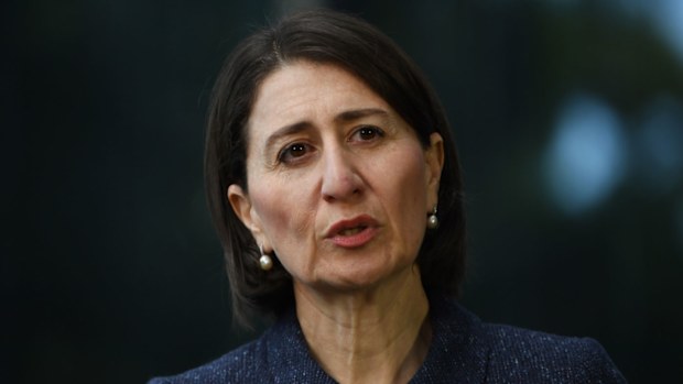 Gladys Berejiklian said riding a motorbike counts as exercise in NSW.