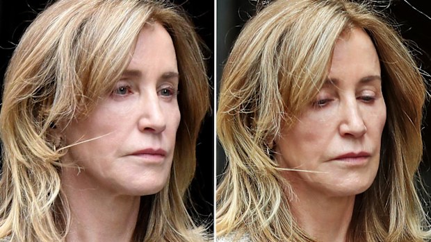 Felicity Huffman formally pleads guilty in college admissions case