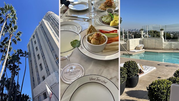 Tower Bar Hotel in West Hollywood, USA