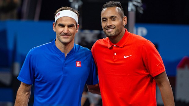 Roger Federer & Nick Kyrgios 