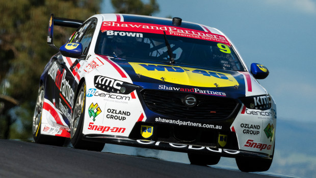 Will Brown and Jack Perkins suffered a power-steering failure early in the Bathurst 1000.