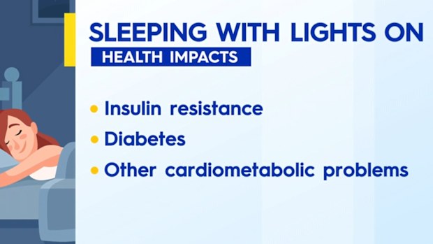 Sleep habit could cause chronic illness